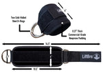 LiftBro Demon Elite Kickback Ankle & Wrist Cuffs (Pair)