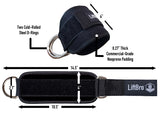 LiftBro Demon Elite Kickback Ankle & Wrist Cuffs (Pair)