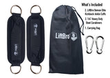 LiftBro Demon Elite Kickback Ankle & Wrist Cuffs (Pair)