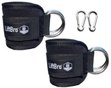 LiftBro Demon Elite Kickback Ankle & Wrist Cuffs (Pair)