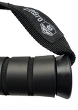 Pair of LiftBro black fitness handles for exercise machines and resistance bands. Includes carrying bag and carabiners